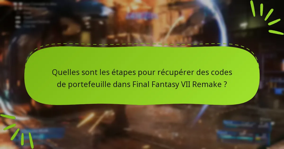 Quelles sont les meilleures pratiques pour garantir une récupération réussie des codes de portefeuille ?